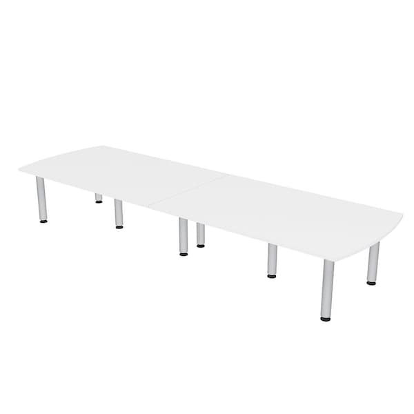 Skutchi Designs 45 in W, 144 in L, 29 in H, Engineered Wood Top, White HAR-AREC-46143-PT-09 - main